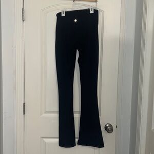 Lulumelon Black Flared Leggings